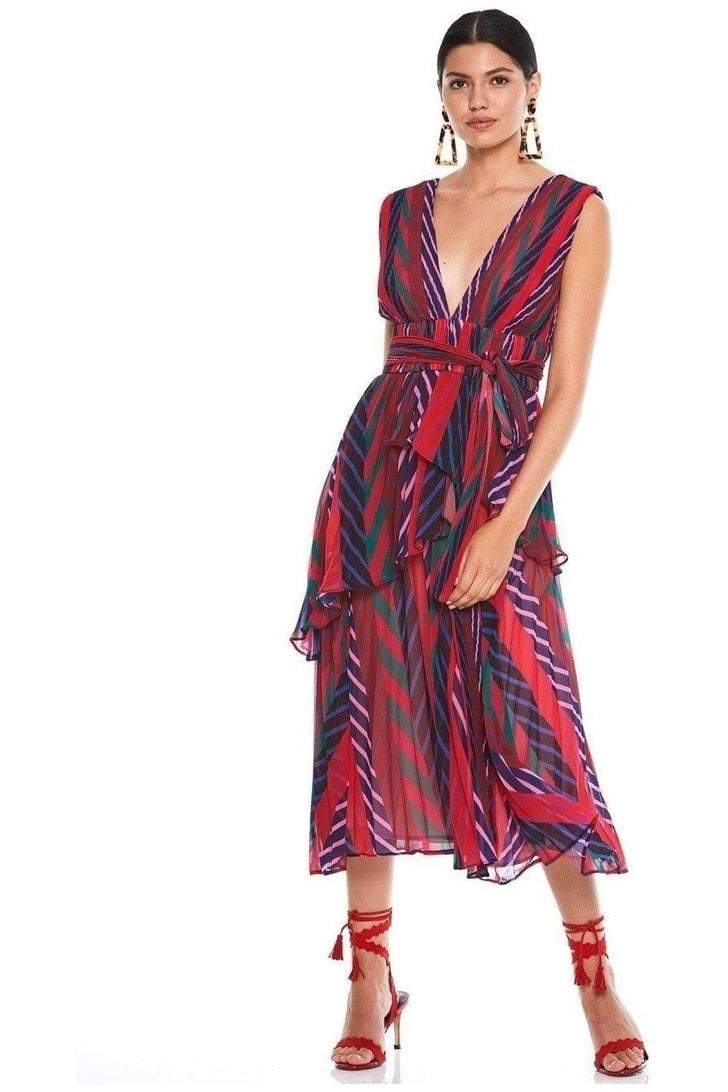 Talulah Sugar and Spice Midi Dress Print photo 2
