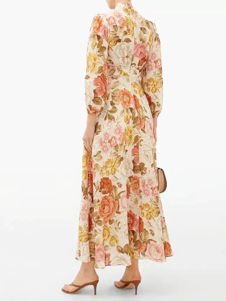 Zimmermann Bonita Floral Print Maxi Dress Size 0/AU 8 photo 3