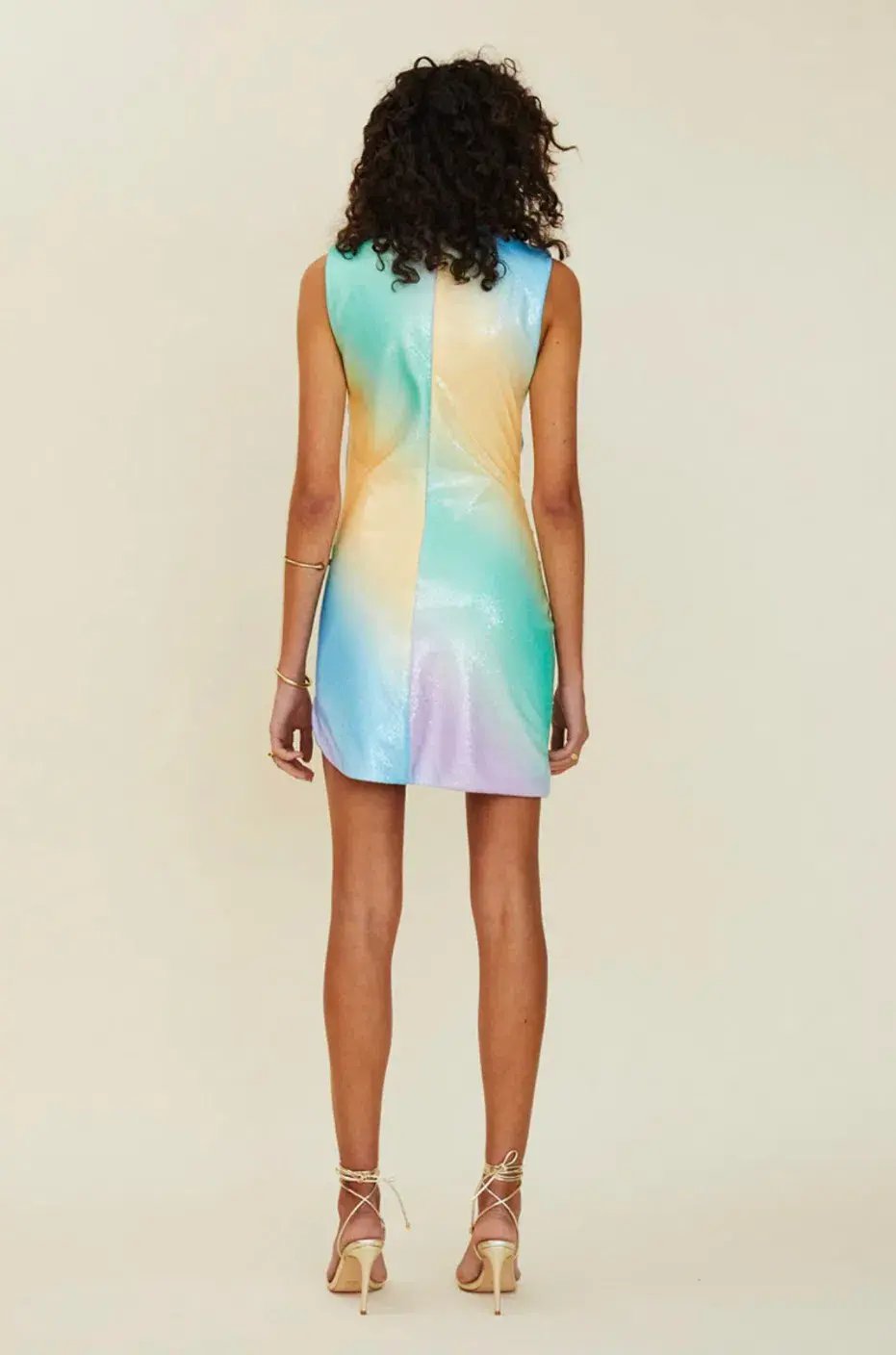 Suboo Ombre Mini Dress Multi Color Size M / AU 10 photo 3