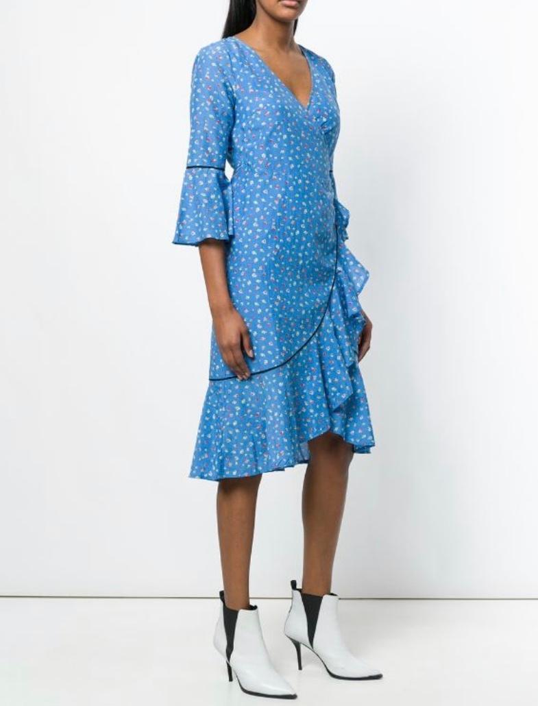 Ganni Beacon Wrap Dress photo 3