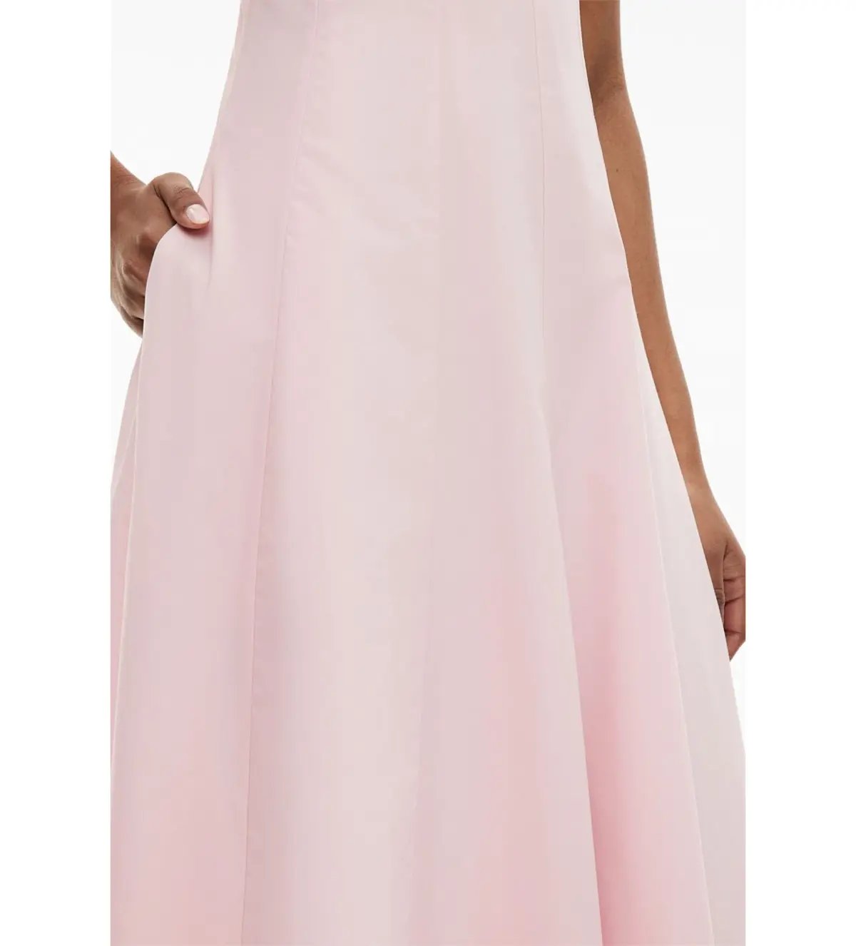 Witchery Panelled Midi Dress Powder Size AU 8 photo 4