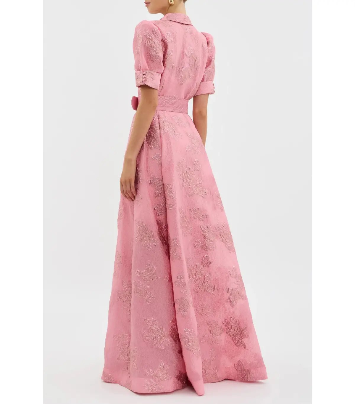 Rebecca Vallance Annette Button Gown Pink Size AU 8 photo 3