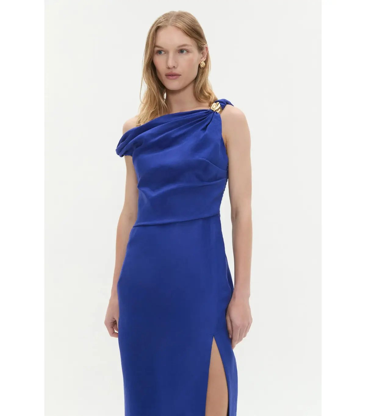 Aje Bridgette Maxi Dress Bright Blue Size AU 10 photo 5