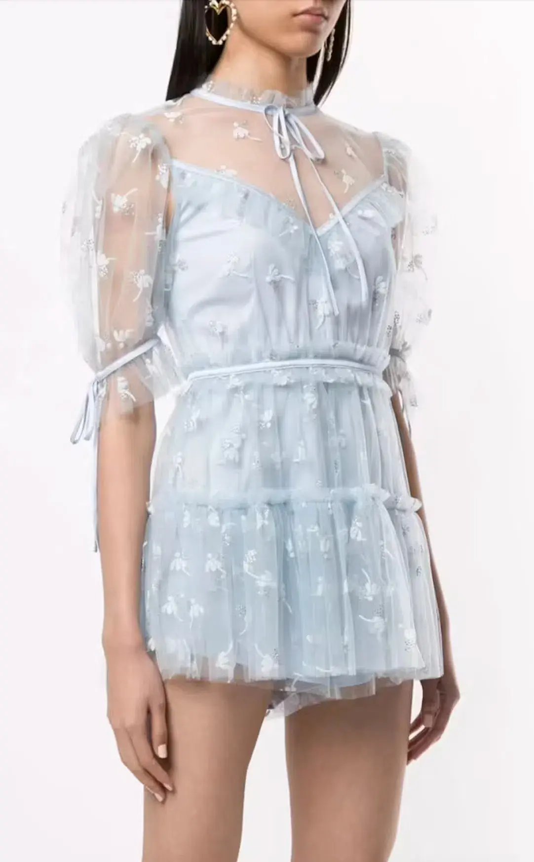 Alice McCall Lovers Playsuit Size 8 Blue photo 2