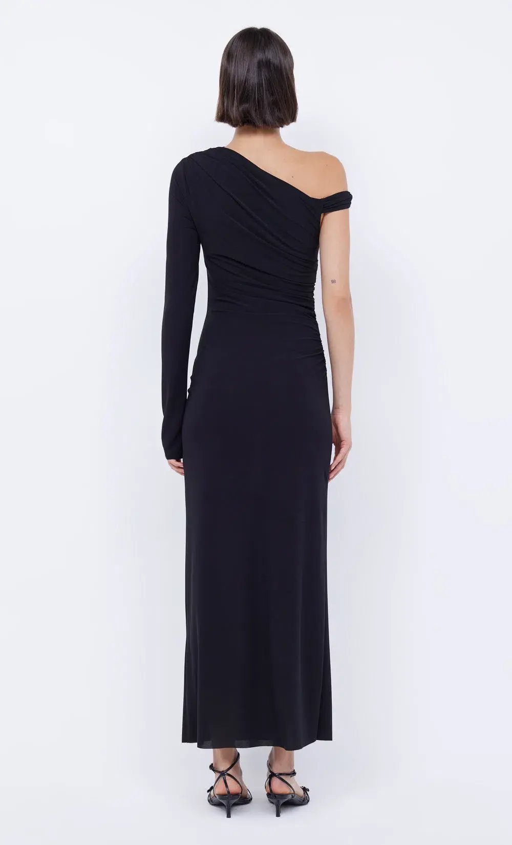 Bec & Bridge Nabila Aysm Midi Dress Black SIze 8 photo 3