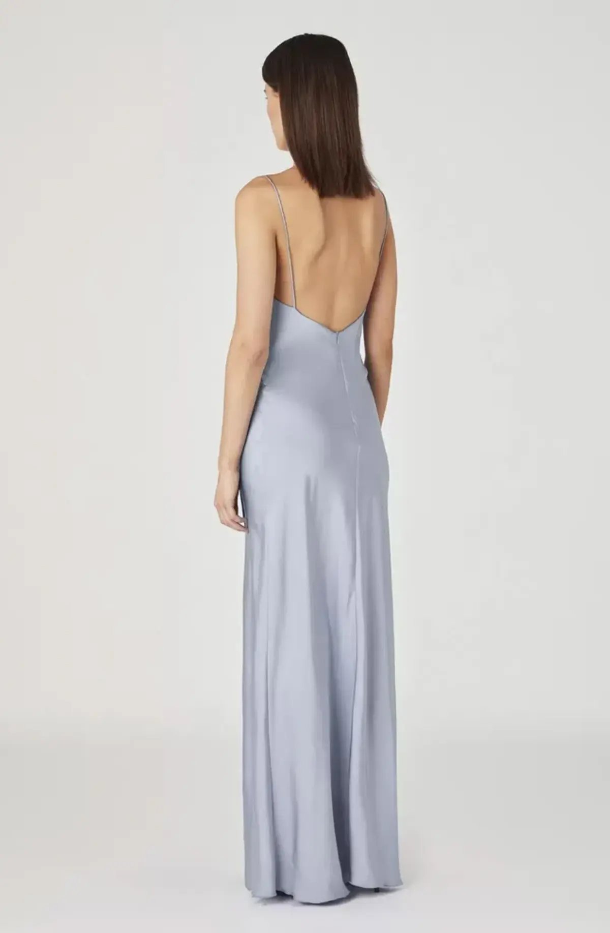 Camilla & Marc Monroe Slip Dress Lavender Grey Size 6 photo 2