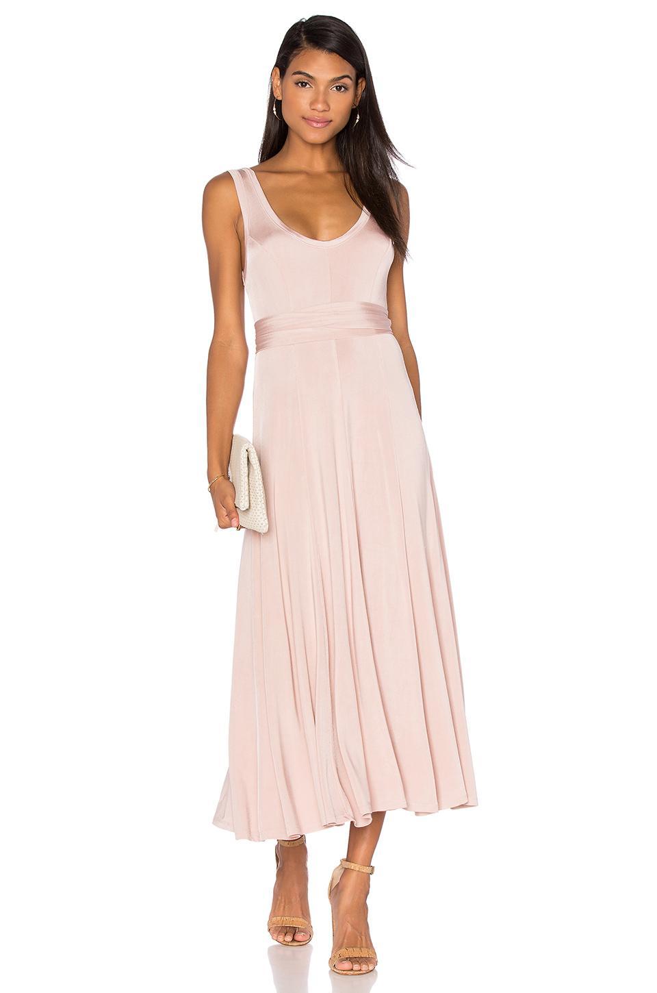 Zimmermann Chroma Slinky Dress Soft Nude Pink Size 0 / AU 8 photo 4