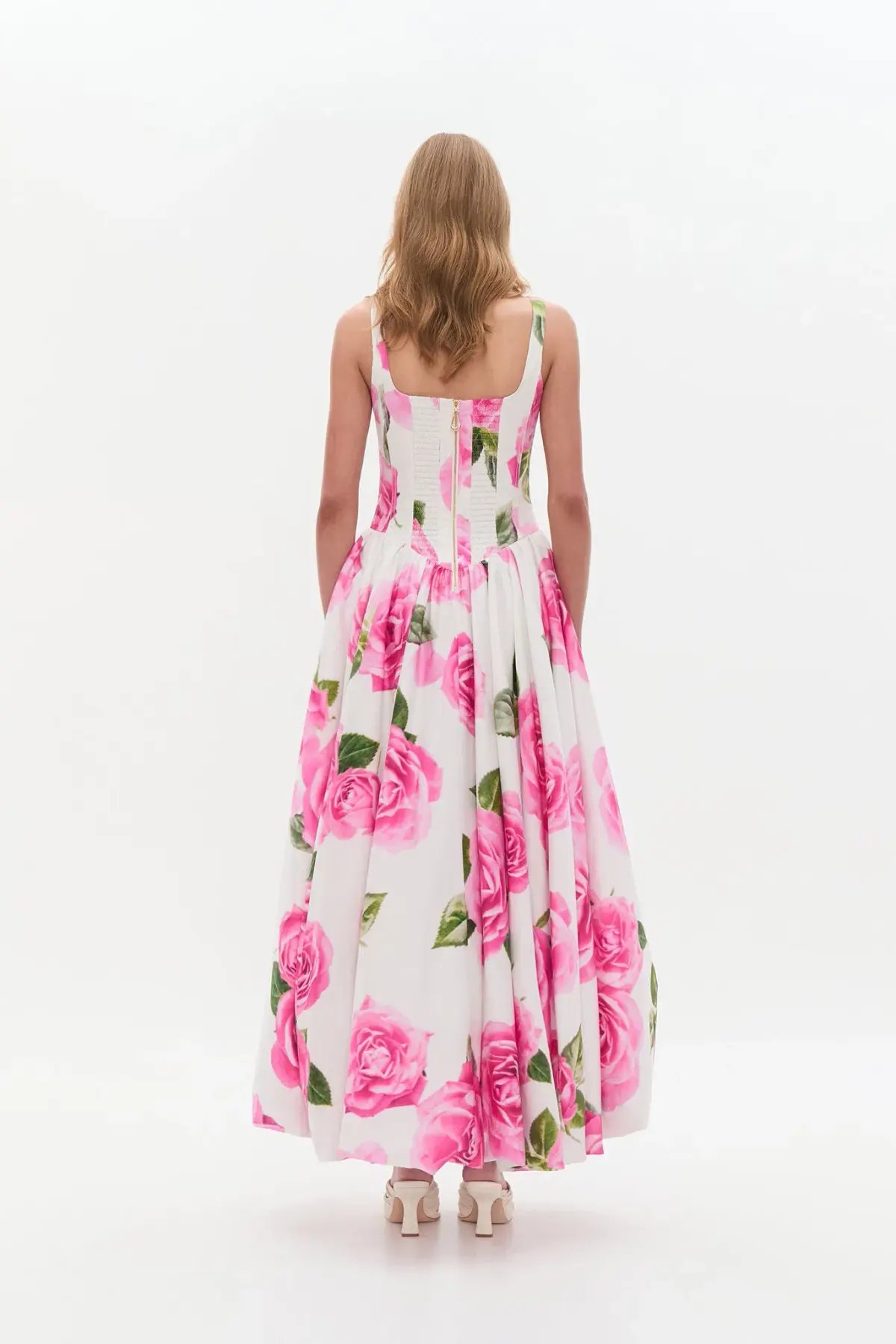 Aje Alani Maxi Gown Soft Rose Light Size 6 photo 4