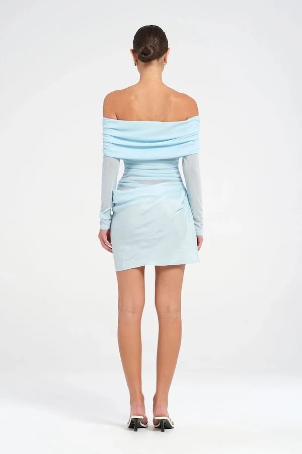 Benni Luca Mini Dress - Ice photo 3