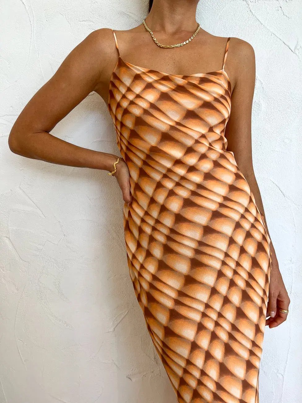 Bec & Bridge Soleil Slip Maxi Dress Print Size 8 / S photo 6
