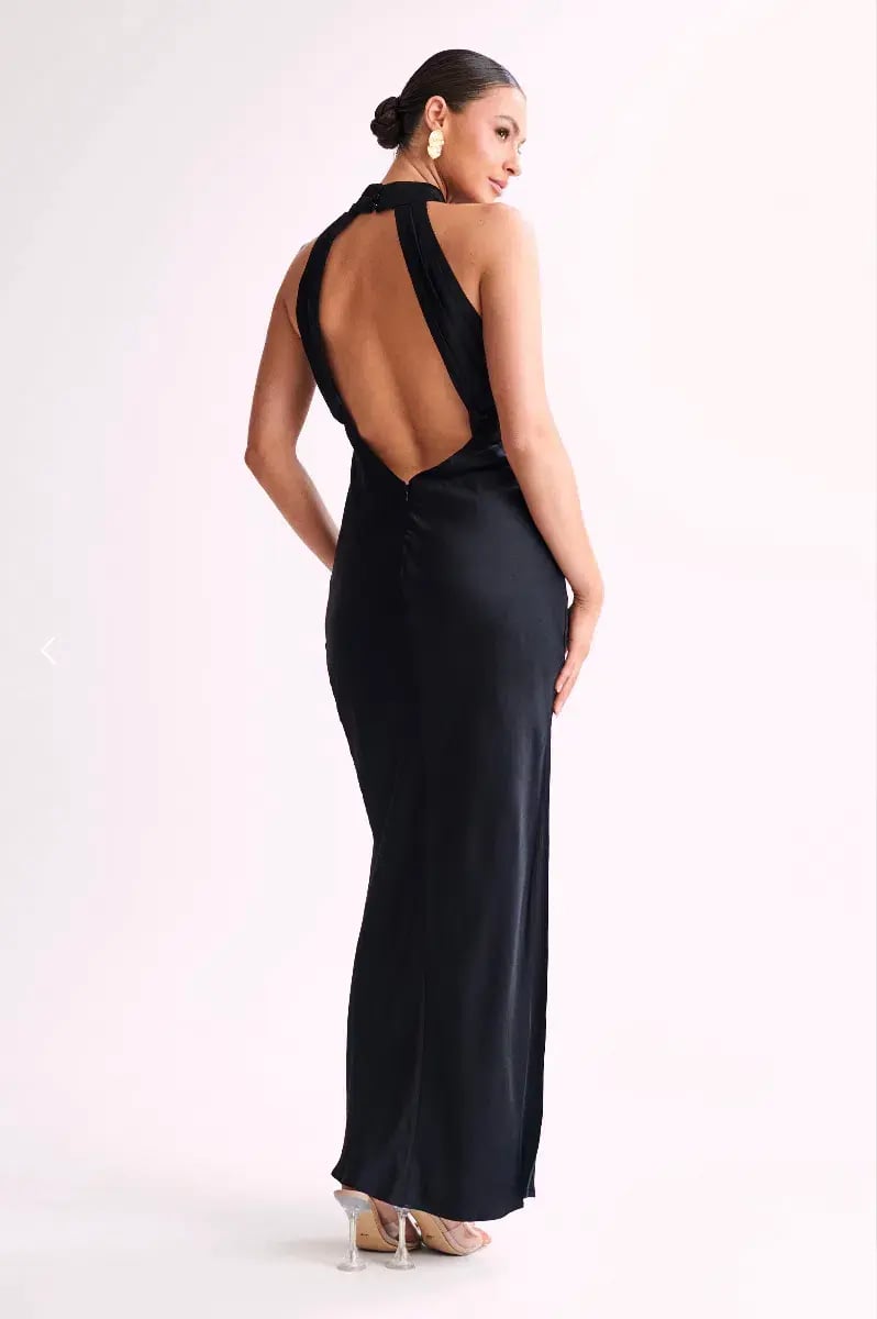 Meshki Claire Maxi Dress Black Size M / AU 10 photo 2