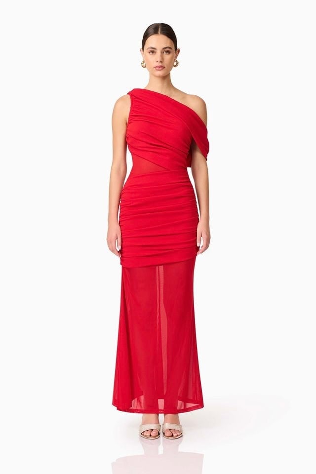 Elliatt Darya Gown - Red photo 3