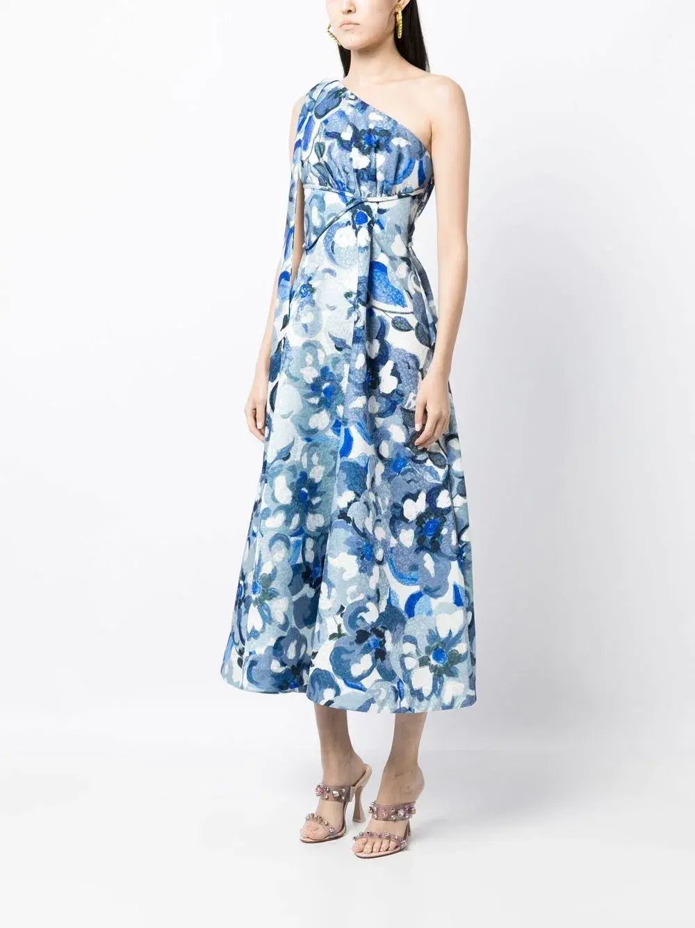 Rachel Gilbert Emiliano Dress Blue Size 1 / AU 8 photo 2