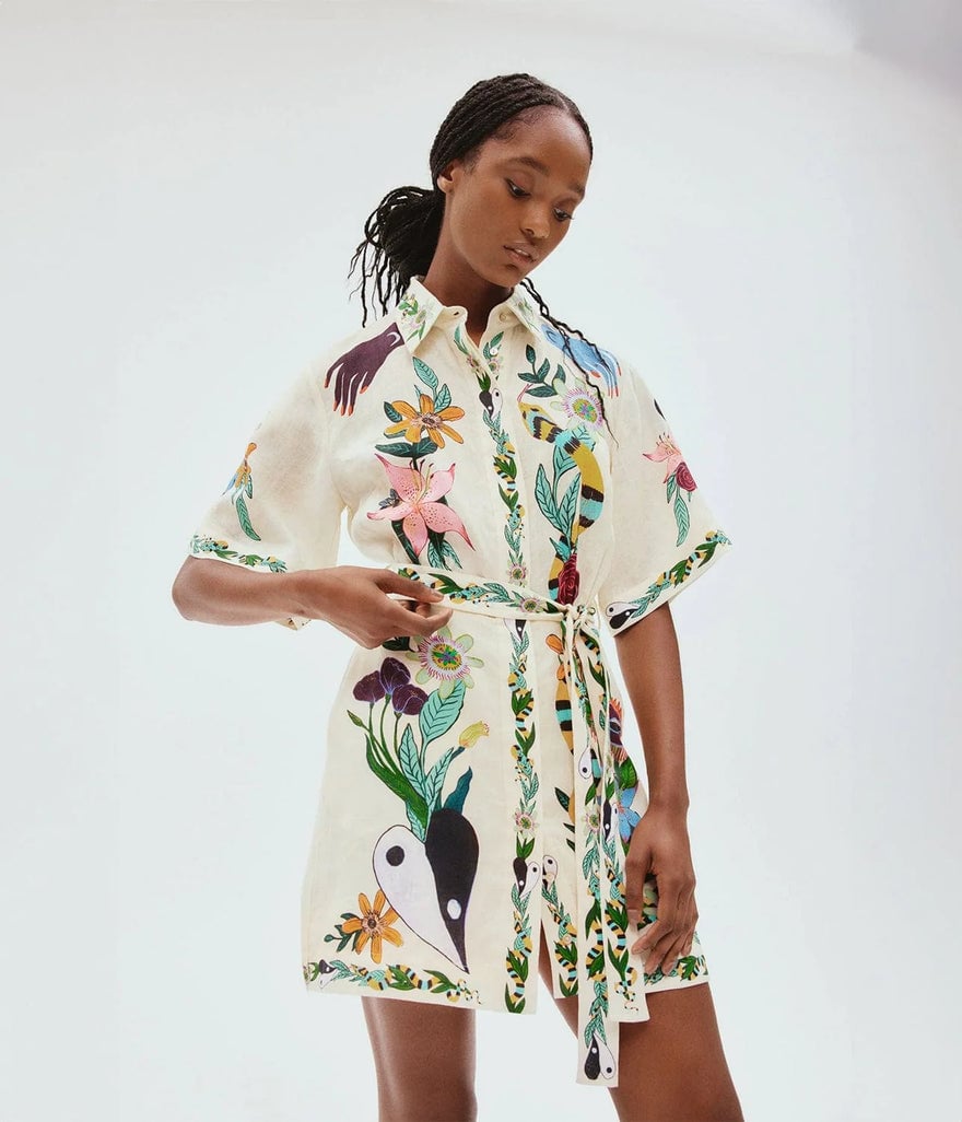 Alemais Meghan Mini Shirtdress photo 2
