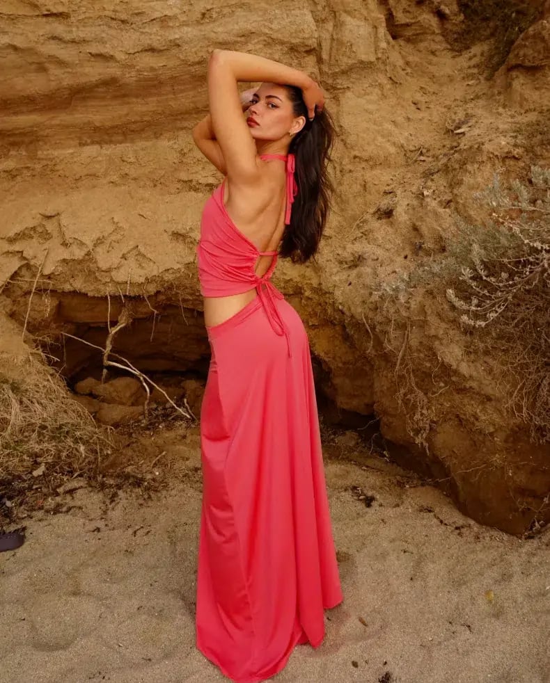 Donna's Daughter Co Suki Set Coral Size 6 photo 4