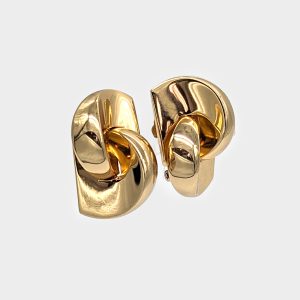 Dior Vintage Gold CD Earrings photo 2