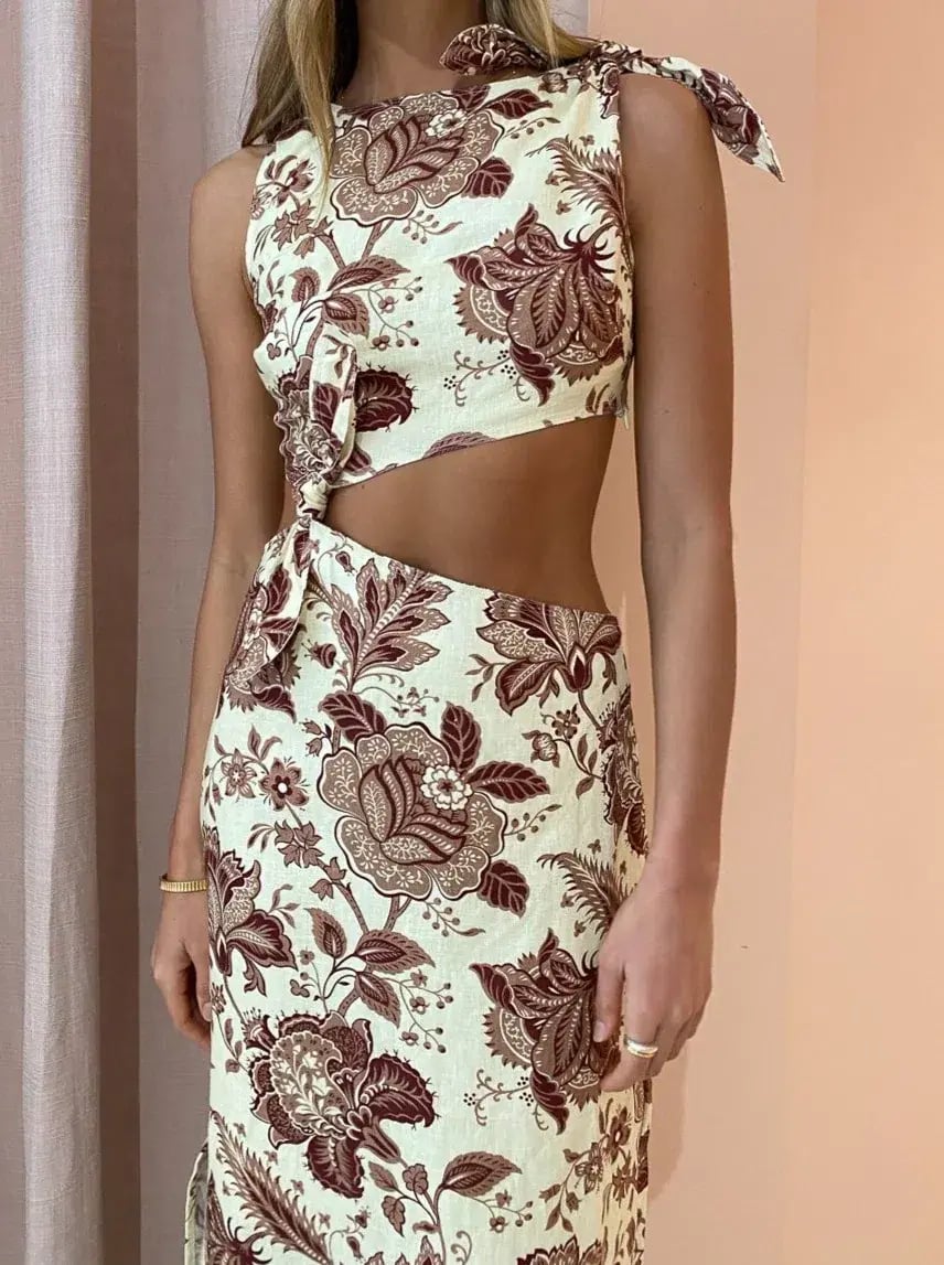 Sir the Label Rei Knot Midi Size 8 photo 3