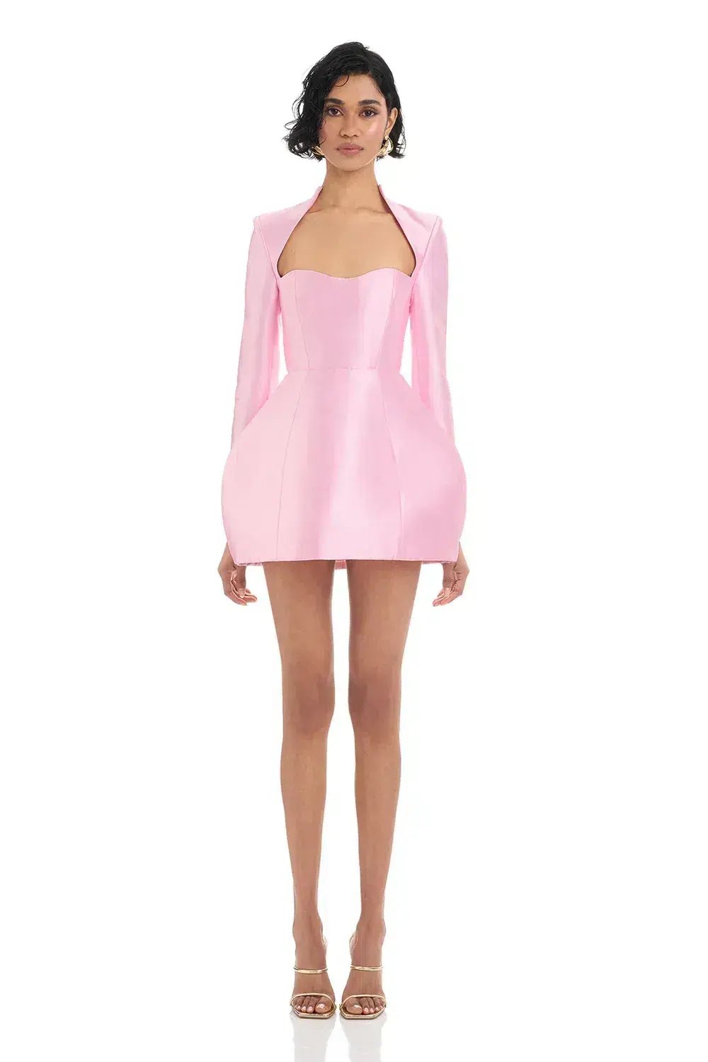 Eliya The Label Kate Mini Dress Pink Size M / AU 10 photo 2