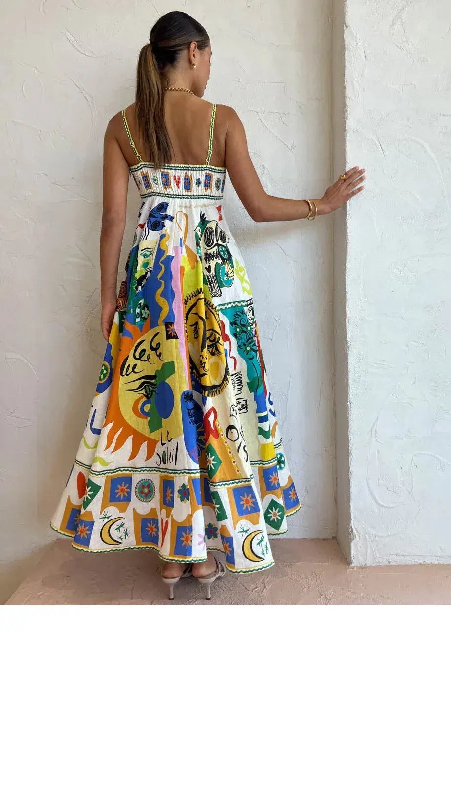 Alemais Soleil Dress Print Size 8 photo 4