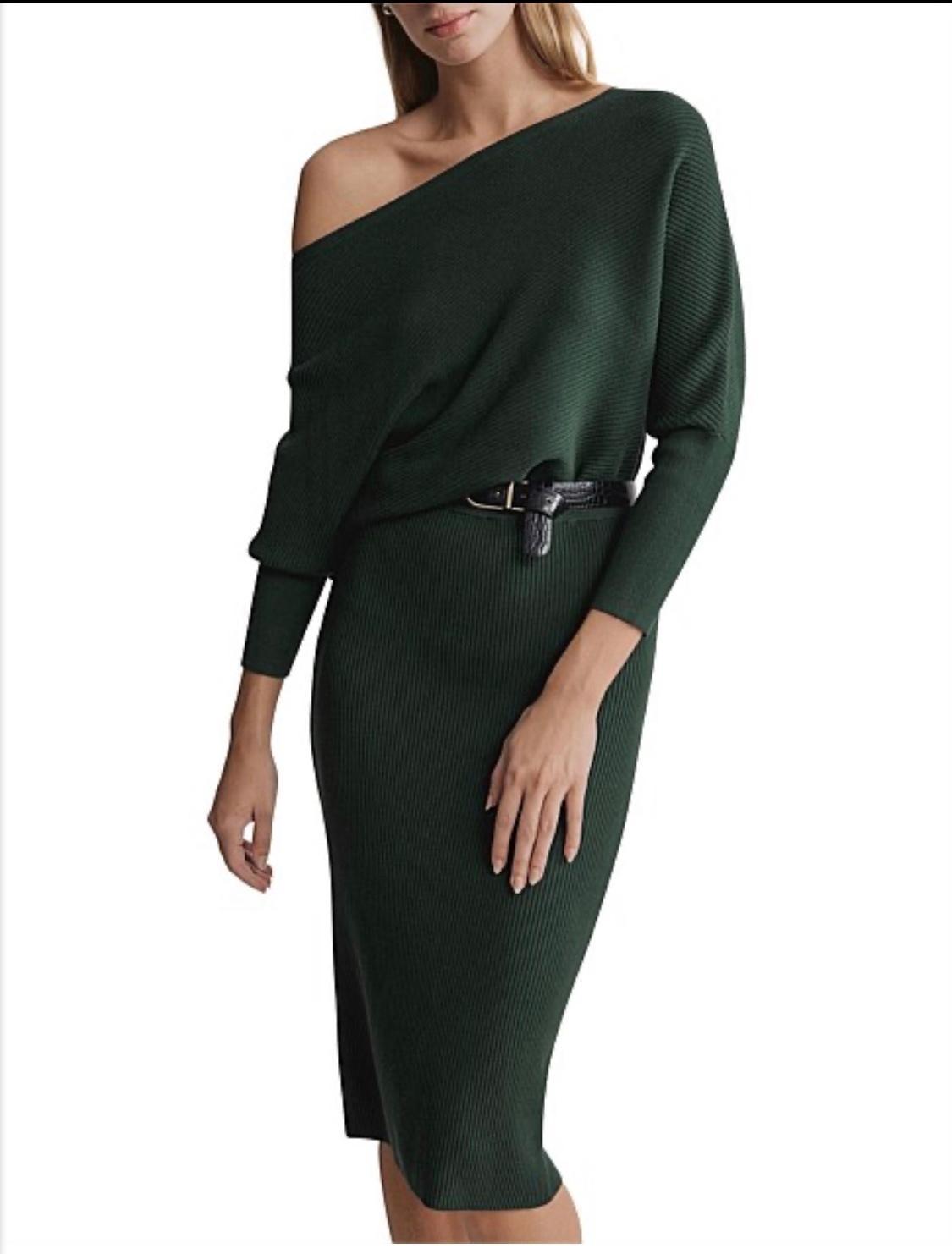 Witchery Off Shoulder Knit Dress size 8 photo 3