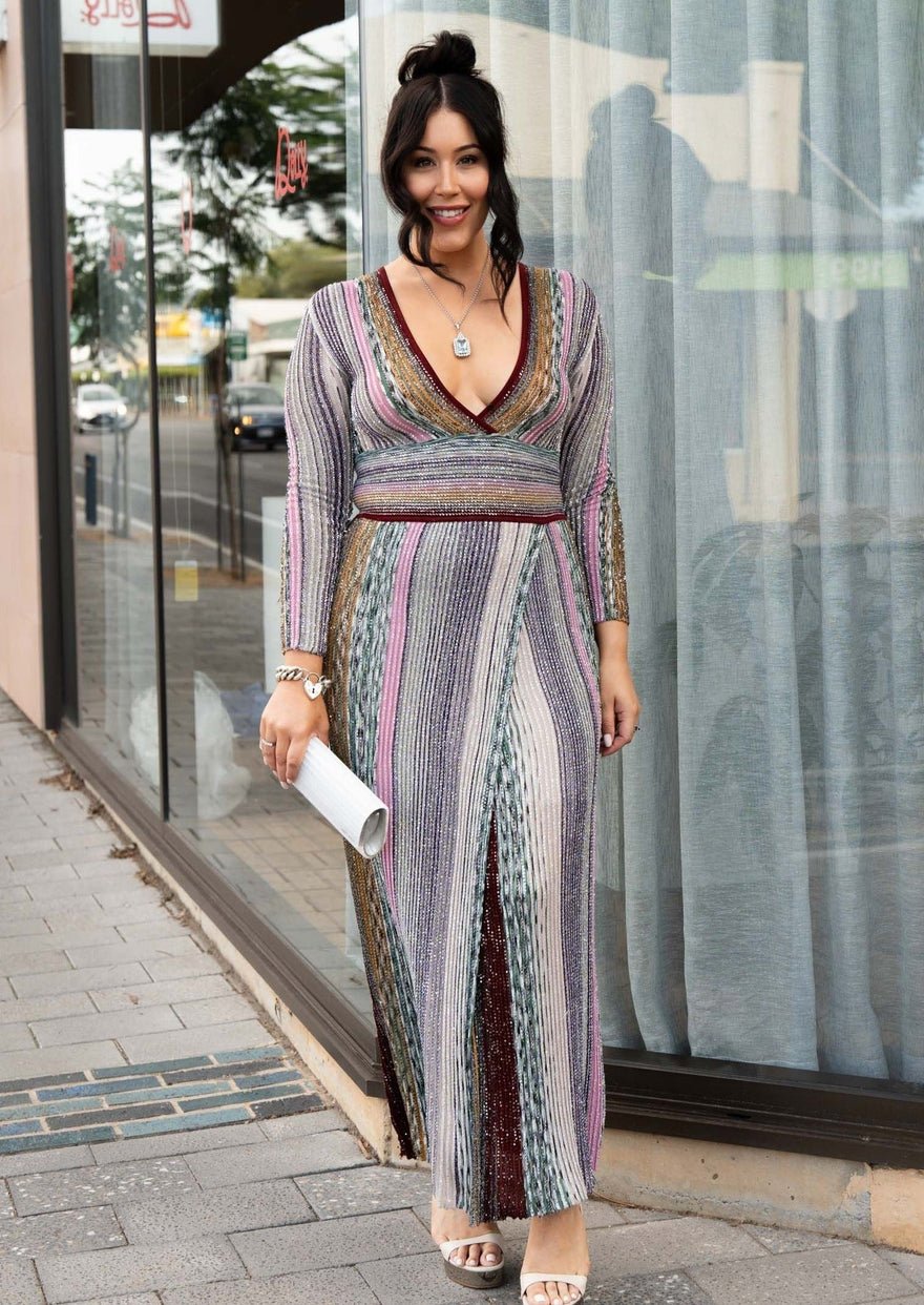 Missoni Sequinned Crochet Knit Maxi Dress photo 2