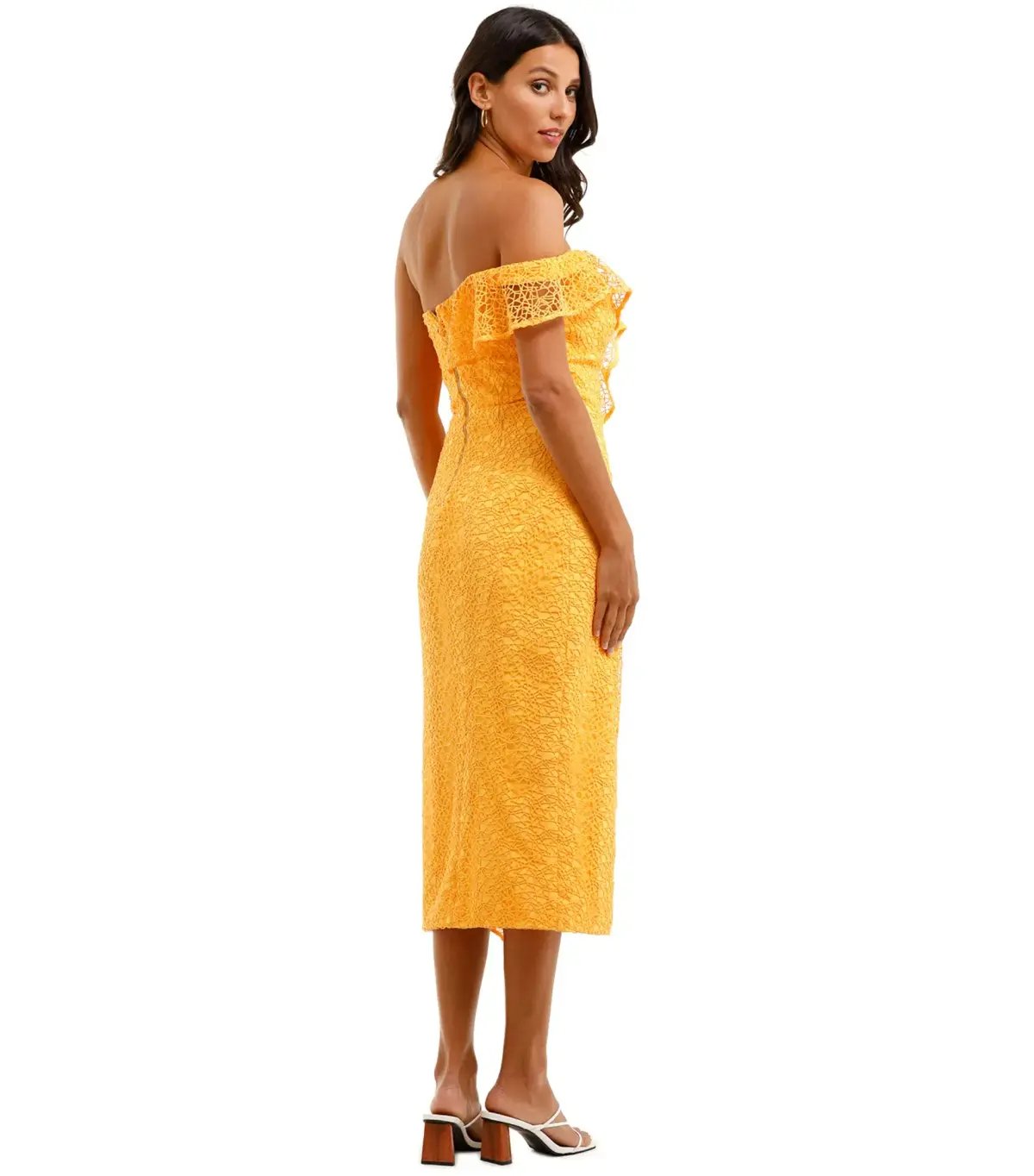 Rebecca Vallance Baha Dress Yellow Size AU 6 photo 3