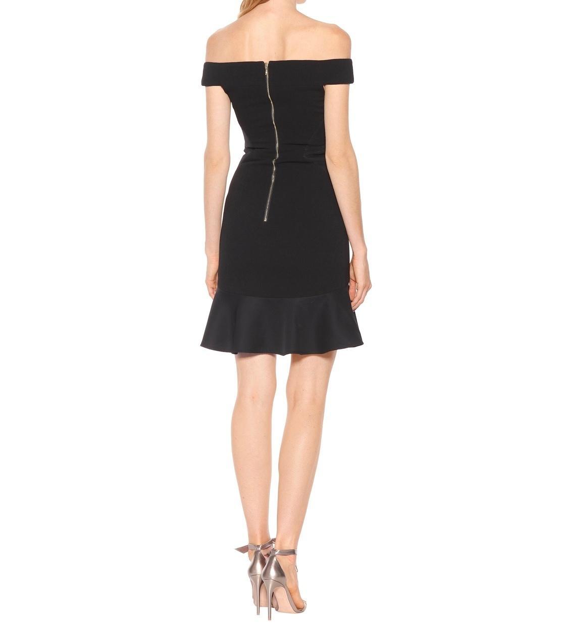 Rebecca Vallance Anise mini dress black photo 2