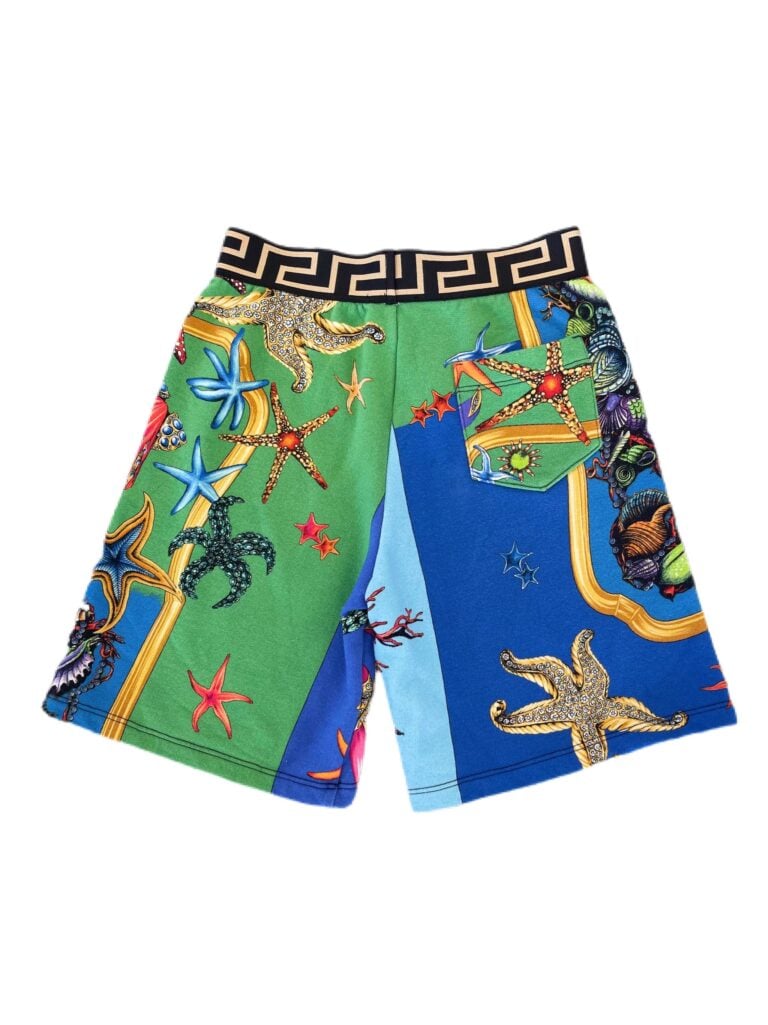 Versace Under The Sea Jersey Shorts photo 5