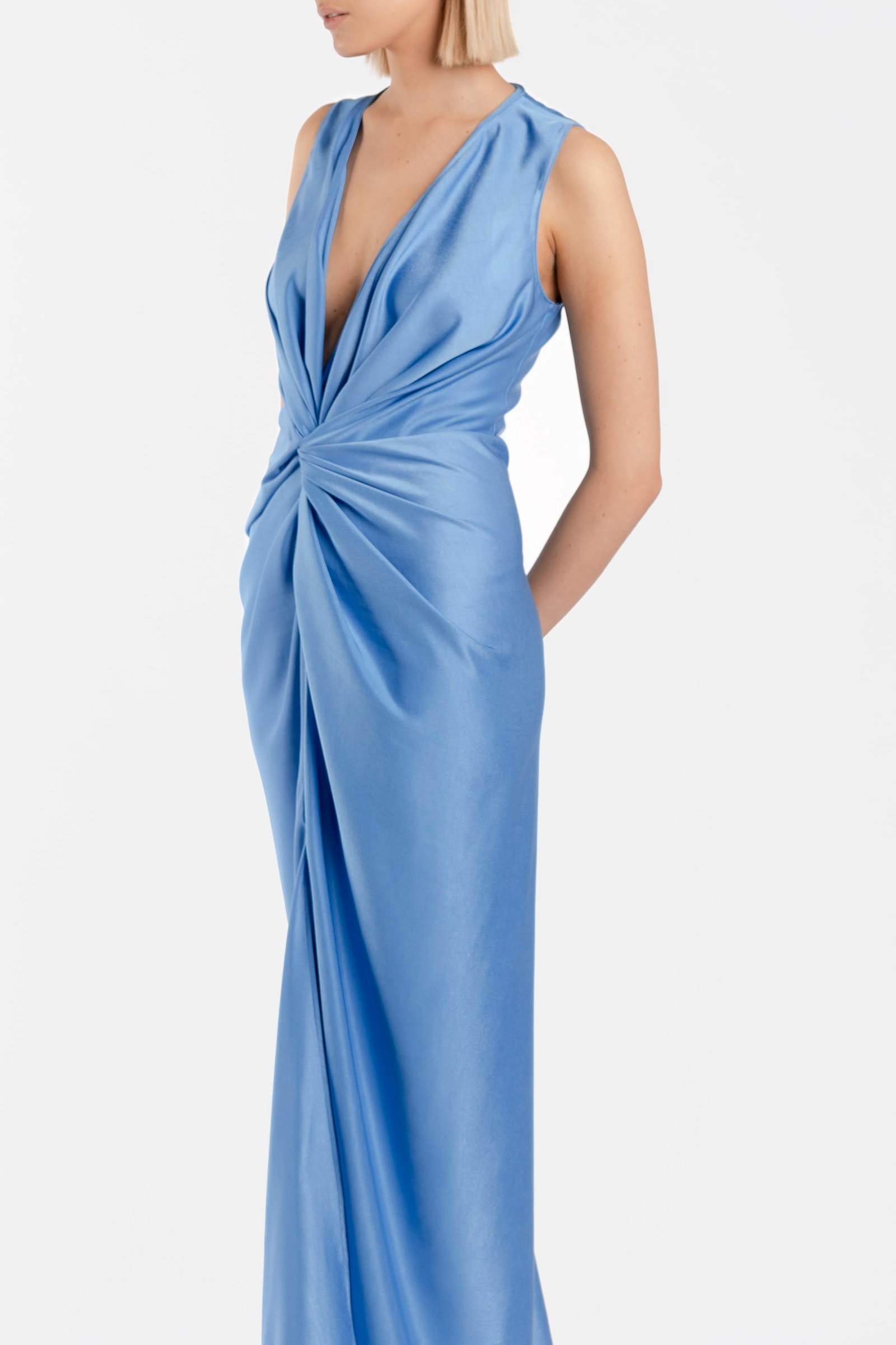 ONE FELL SWOOP GAIA DRESS - AZZURE photo 5