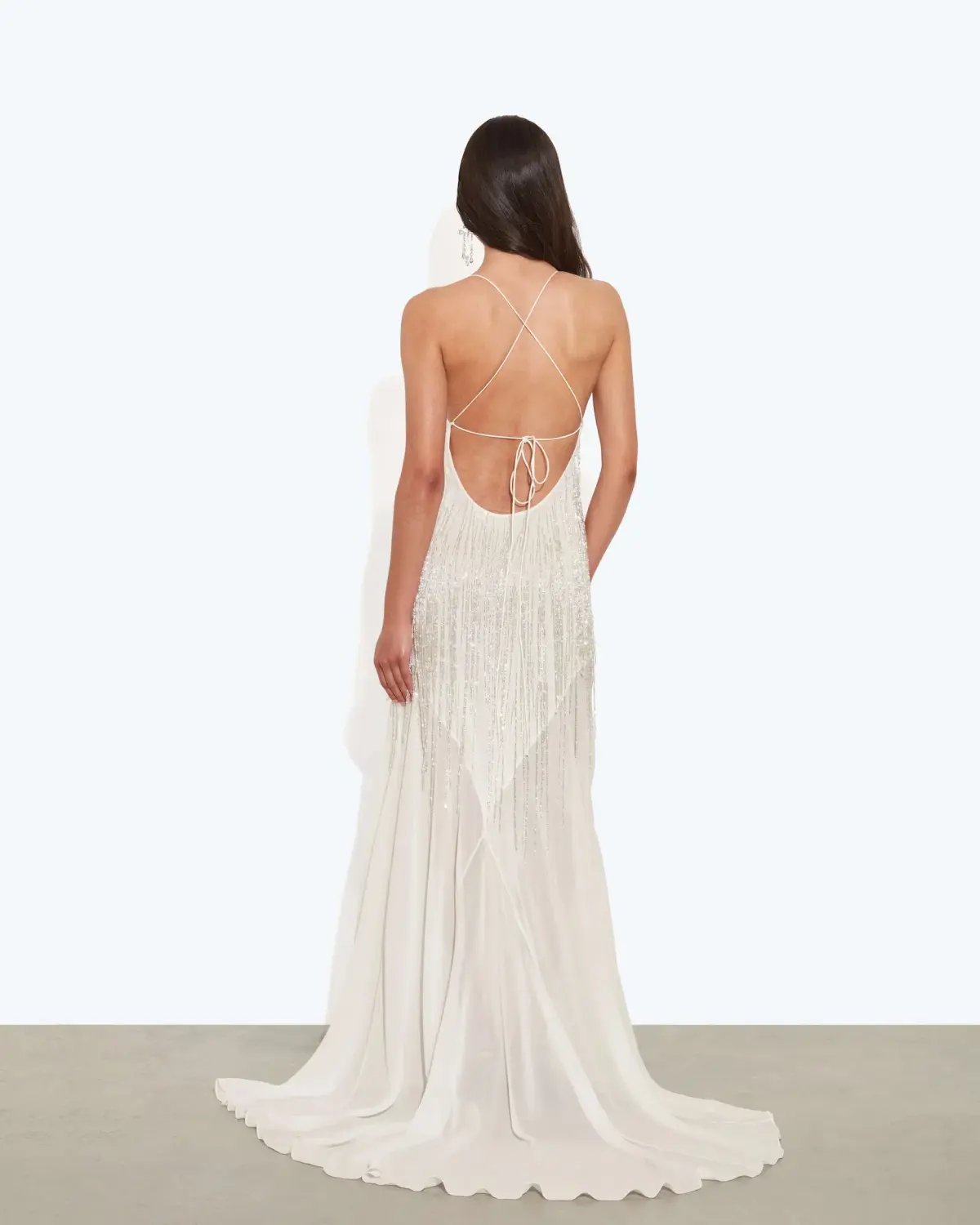 Rat & Boa Antoinetta Dress Maxi White Size AU 8 photo 4