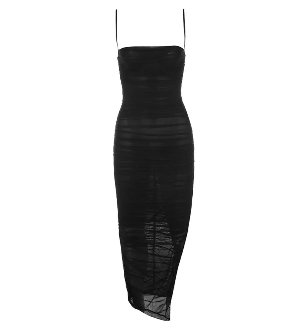 House of CB Fornarina Organza Mesh Maxi Dress Black Size AU 12 photo 6