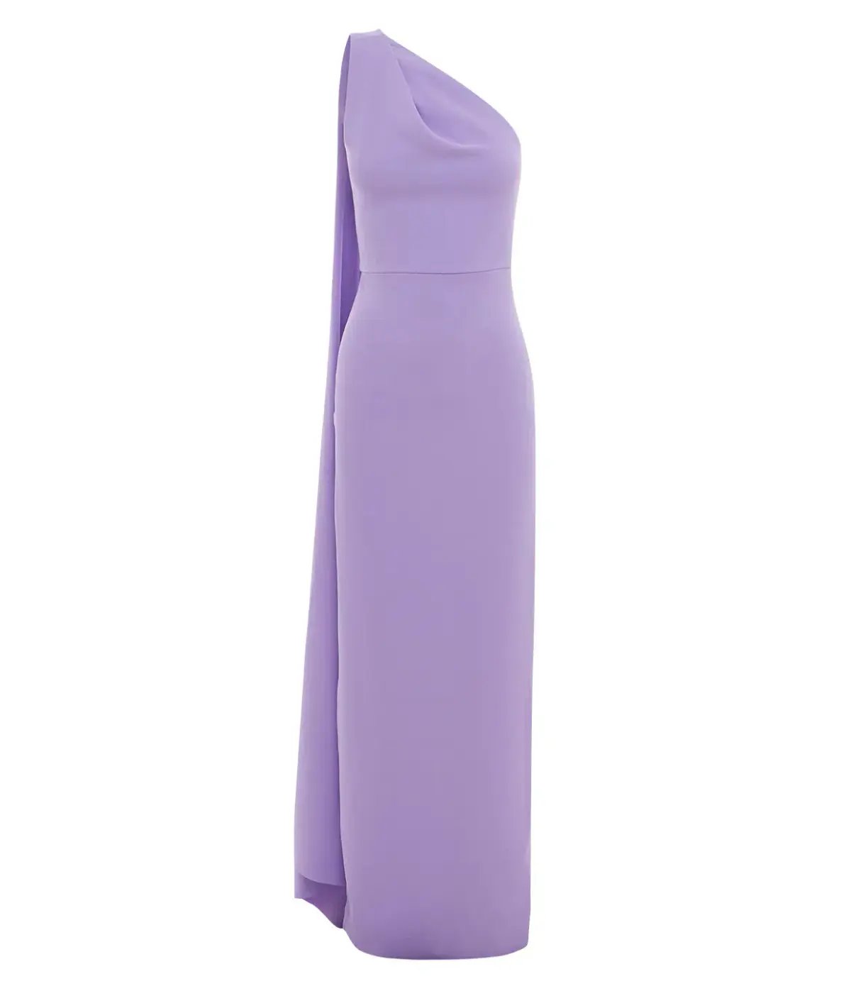 Solace London Demi Woven Crepe Dress in Lilac Size AU 8 photo 4