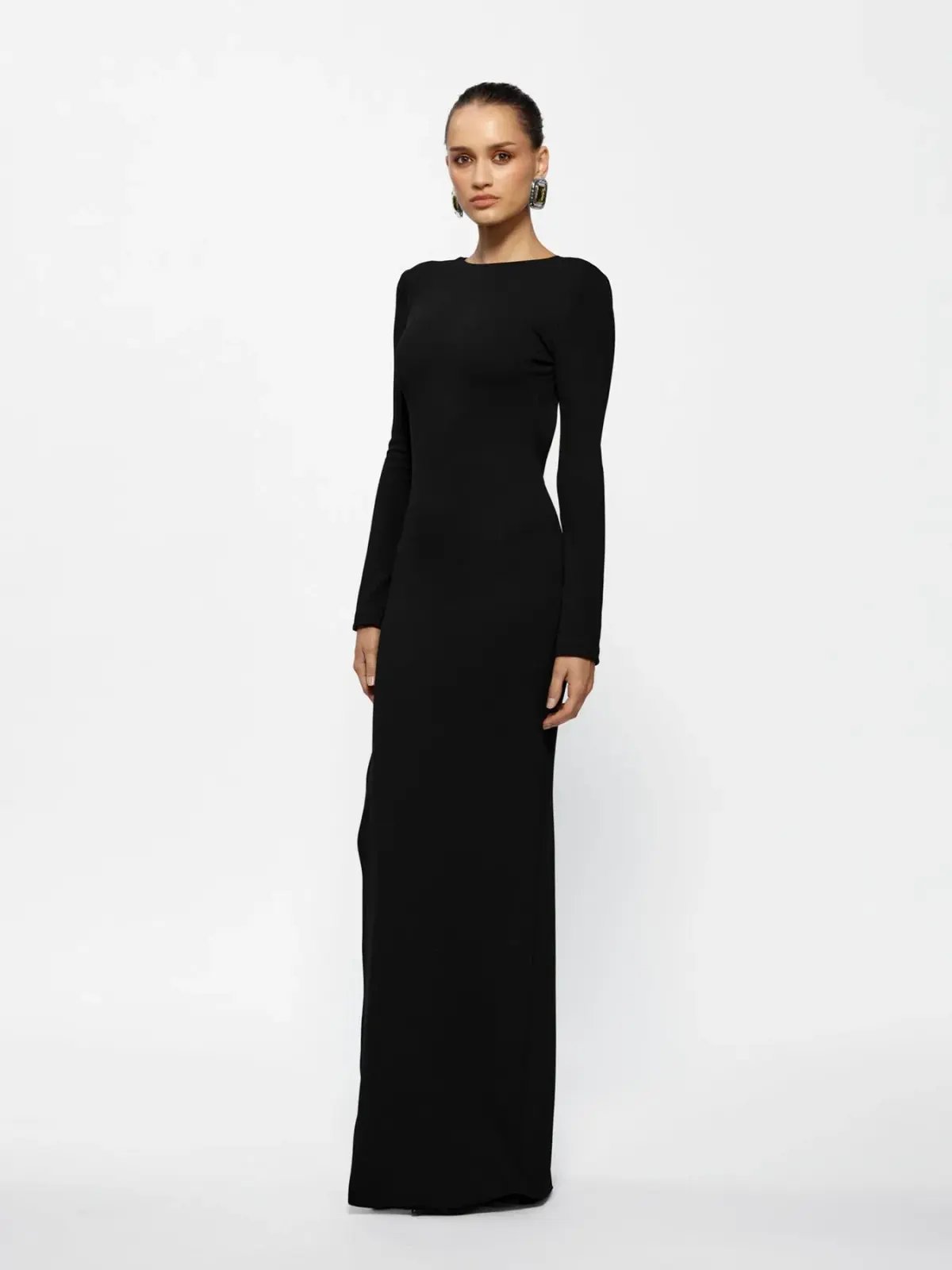 Effie Kats Indie Gown in Black Size 8 photo 2