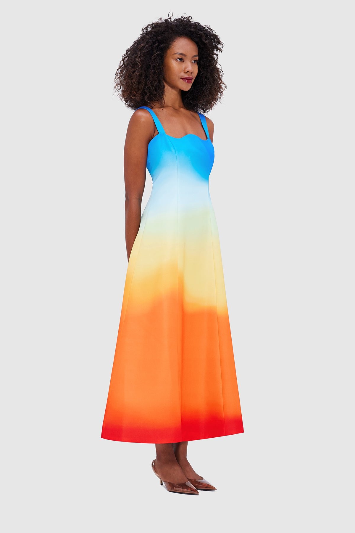 LEO LIN ODETTE MIDI DRESS - ENIGMA photo 6