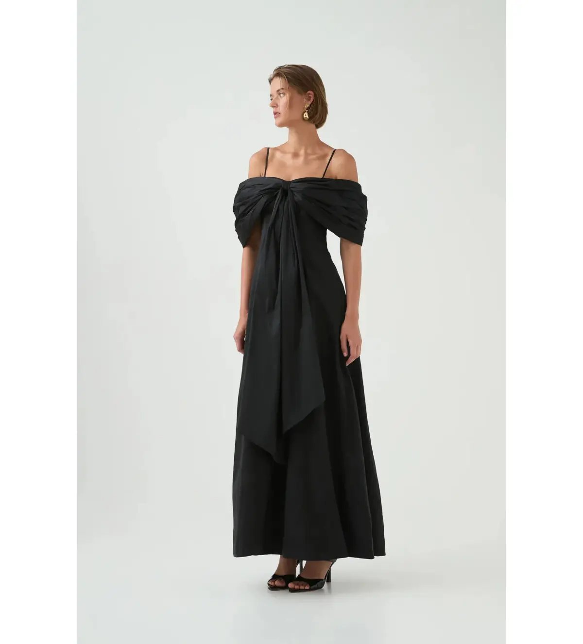 Aje Scarlett Gown Black Size AU 16 photo 2