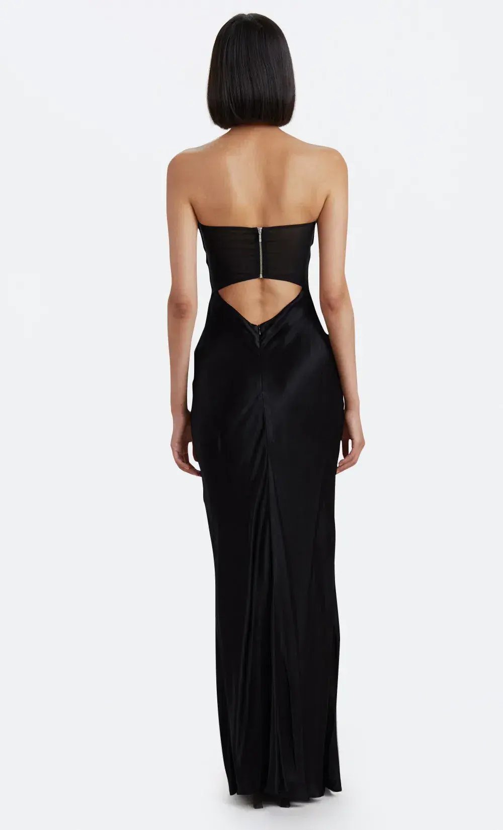 Bec & Bridge Halle Strapless Dress Black Size 6 photo 2