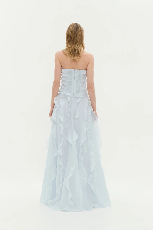 Aje Allairie Gown - Pastel Blue photo 4