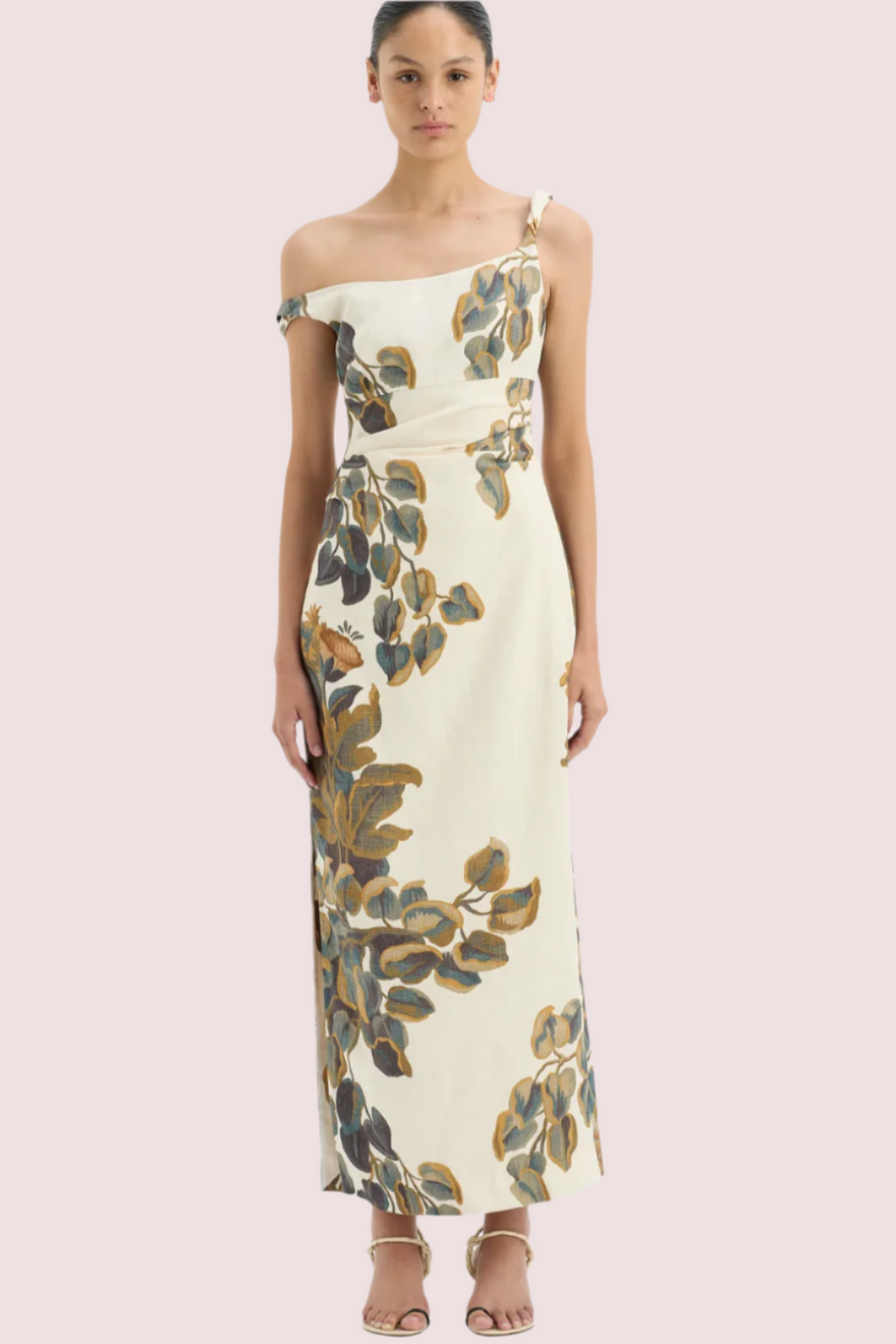 Sir The Label Evalita Twist Midi Dress photo 4