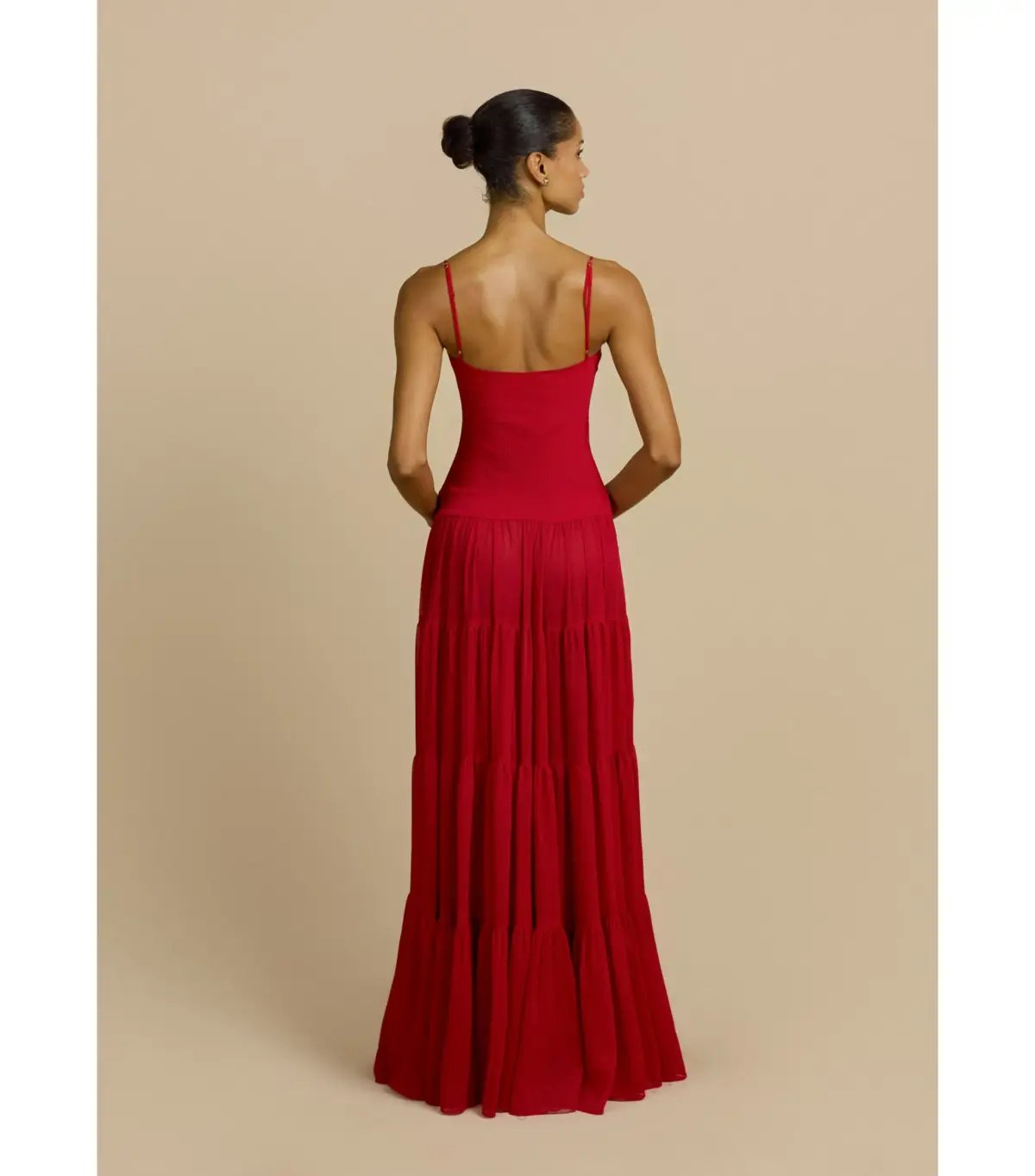 Arcina Ori Delphina Maxi Dress Red Size M / AU 10 photo 2