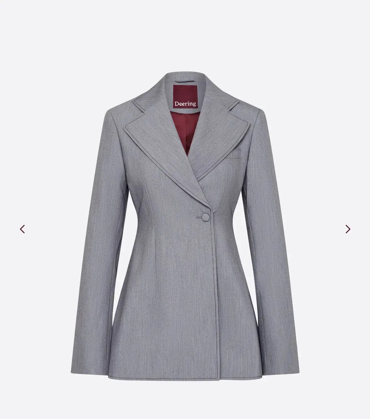 Deering Stitch Me Up Blazer & Shorts Mini Grey Size AU 14 photo 6
