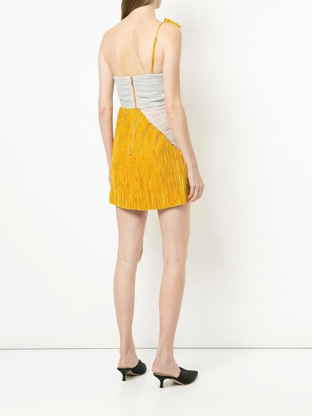 Alice McCall Little Something Something Dress Metallic Size 6 photo 3