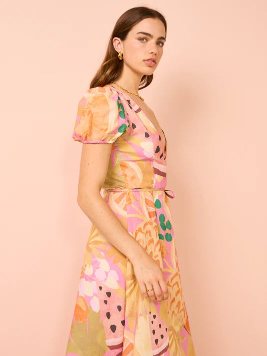 By Nicola Fruit Punch Wrap Dress photo 4
