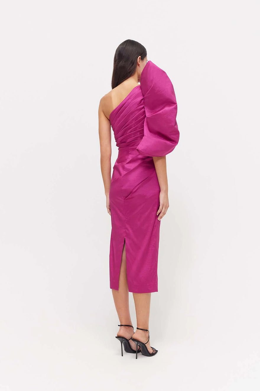 Rachel Gilbert Alessandra Dress - Magenta photo 2