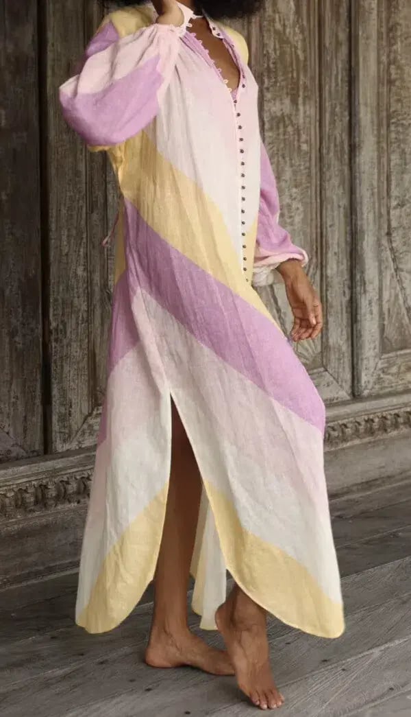 TIGERLILY KALEHO LORENA LONG SLEEVE MAXI DRESS | Size AU 10 photo 5