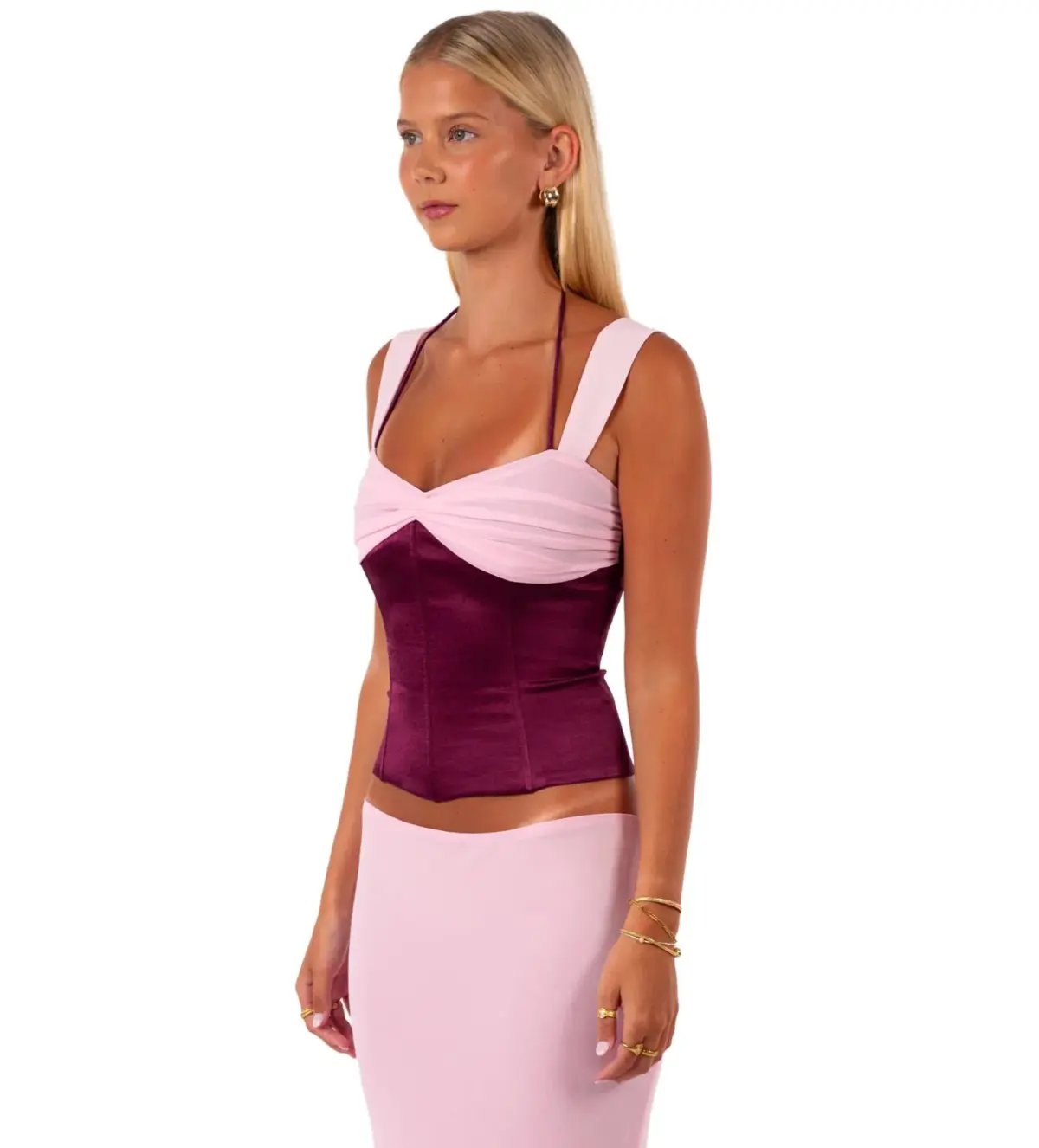 I am Delilah Scarlett Set Berry Size AU 8 + AU 6 Skirt photo 3
