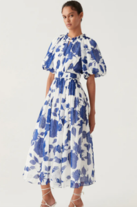 Aje Elysium Blouson Midi Dress photo 8