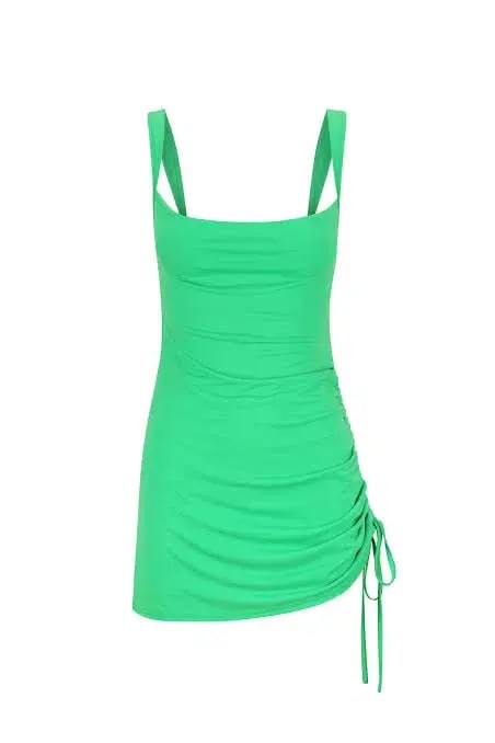 Carly Mini Dress Green Apple size S photo 3