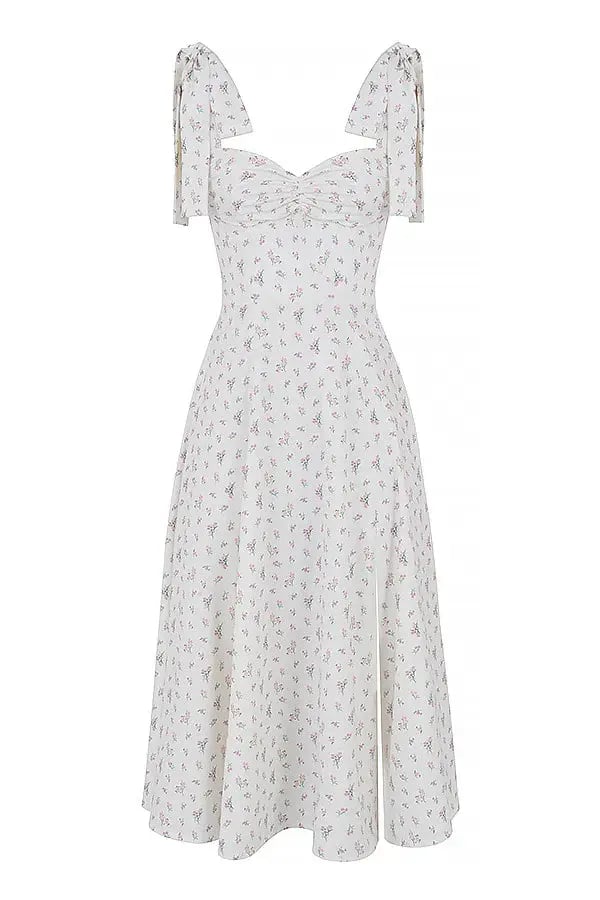 House of CB Alicia Midi Dress in White Size AU 14 photo 3