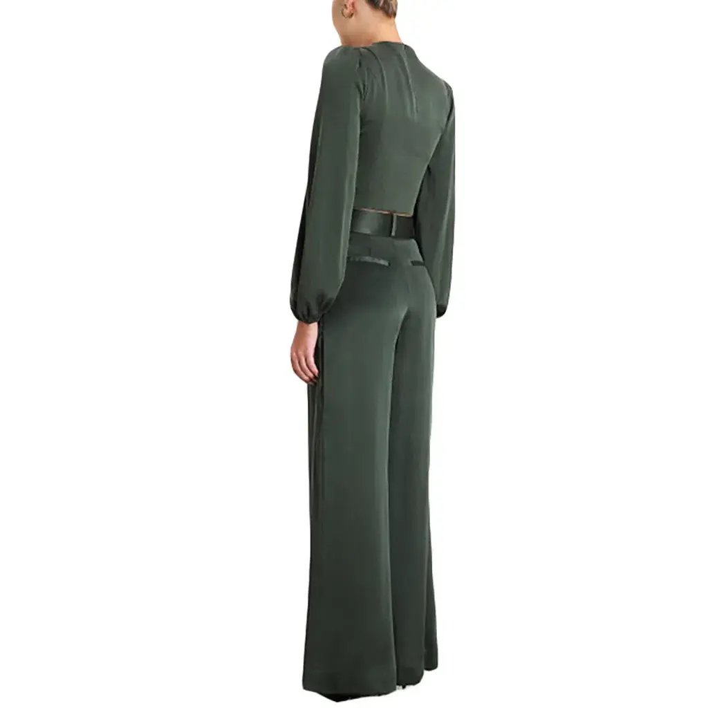 Zimmermann Espionage Silk Set Green Size 0/ AU 8 photo 5