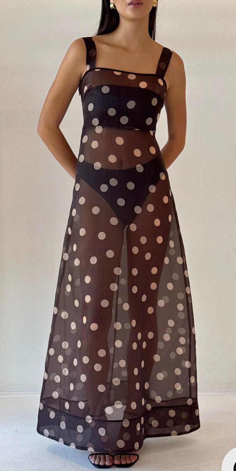 By Nicola Goldie Maxi Chocolate Polka photo 4
